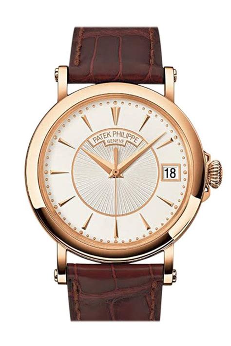 Patek Philippe Calatrava Silvery Opaline Dial 18K Rose Gold